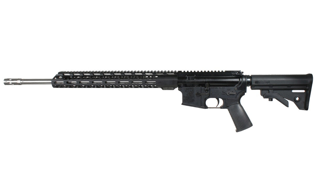 BC-15 .223 Wylde Rifle, 20" Stainless Heavy Barrel - 0.75, 1:8 Twist, Forged Lower, Stainless 416R Rifle Length Gas System, MLOK Split Rail