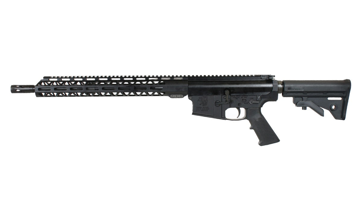BC-10 .308 Rifle, 16" Black Nitride SOCOM Barrel, 1:10 Twist, Mid Length Length Gas System, 15" M-LOK Rail