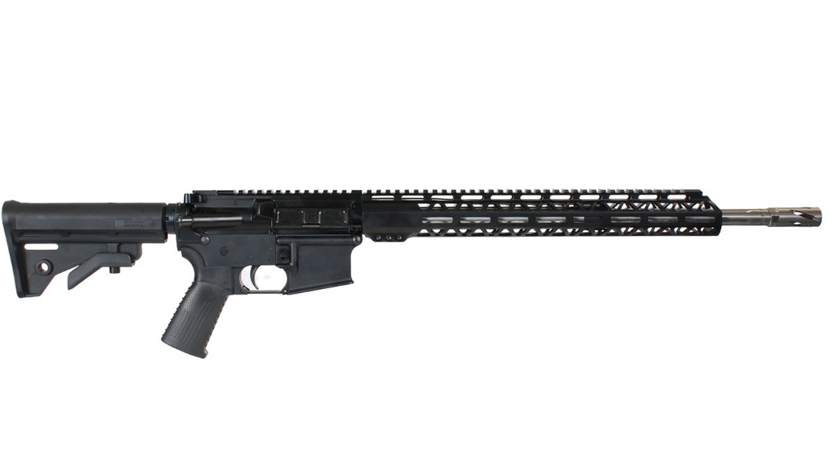 BC-15 .223 Wylde Rifle, 18" 416R SS Straight Fluted Heavy Barrel, 1:8 Twist, Mid-Length Gas System, 15" MLOK Split Rail