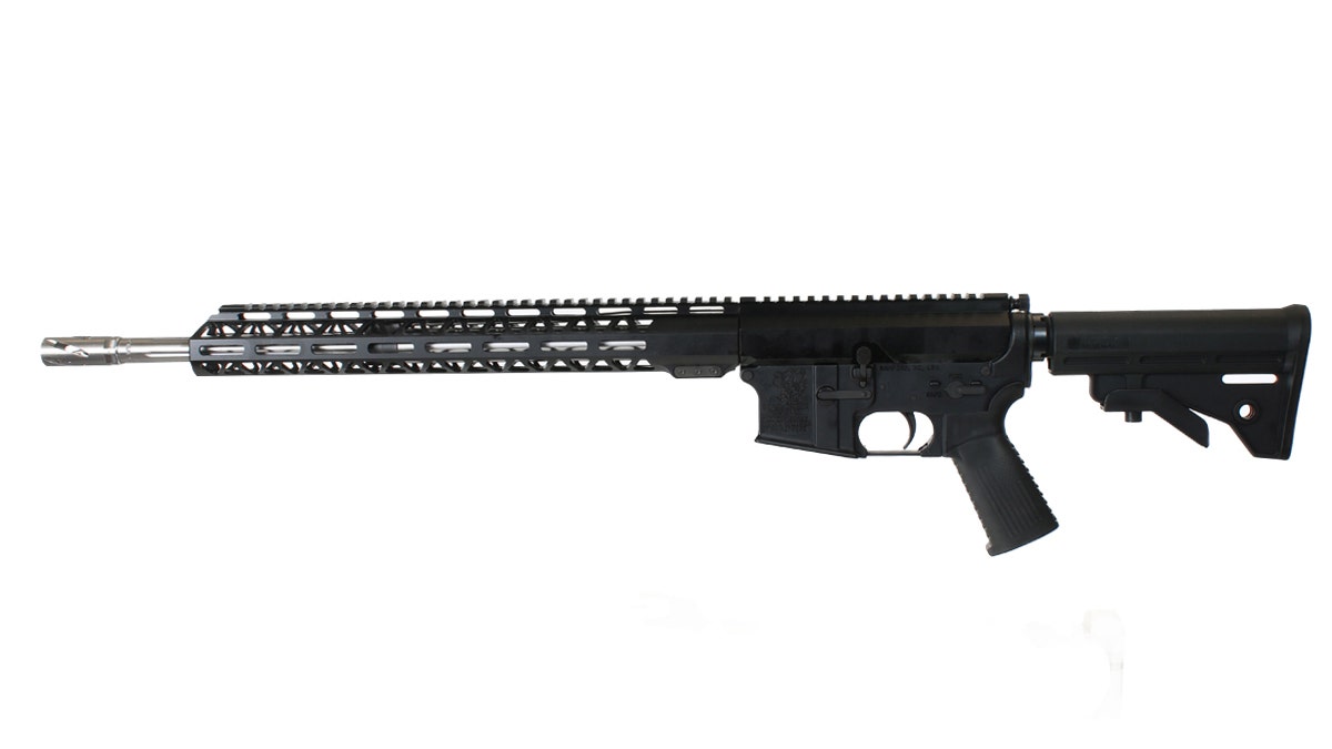 BC-15 .223 Wylde Right Side Charging Rifle, 18" 416R SS Straight Fluted Heavy Barrel, 1:8 Twist, Mid-Length Gas System, 15" MLOK Split Rail