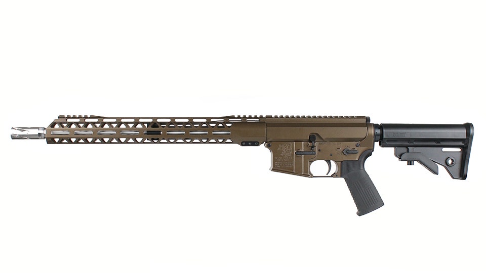 BC-15 .300 Blackout Right Side Charging Forged Rifle, 16" 416R SS Heavy Barrel, 1:8 Twist, Carbine Length Gas System, 15" MLOK