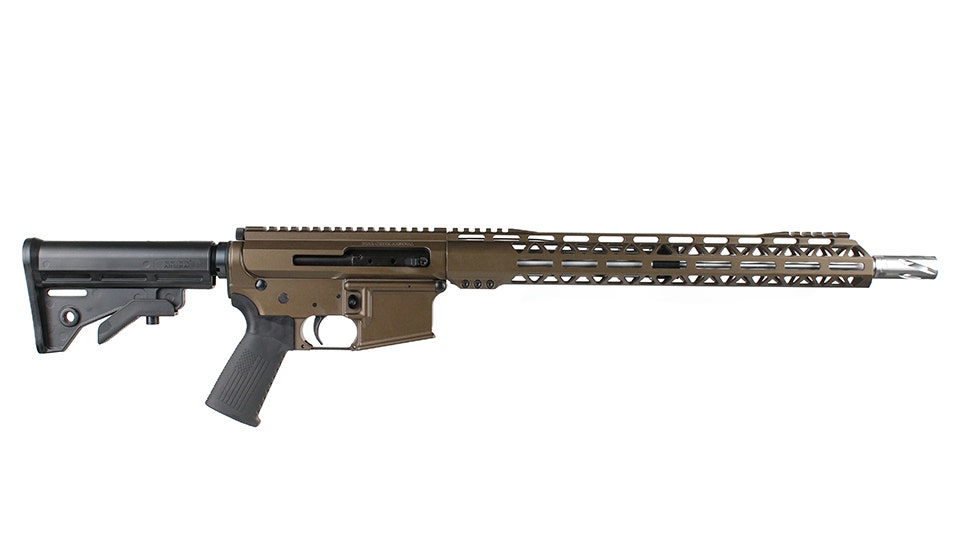 BC-15 .300 Blackout Right Side Charging Forged Rifle, 16" 416R SS Heavy Barrel, 1:8 Twist, Carbine Length Gas System, 15" MLOK