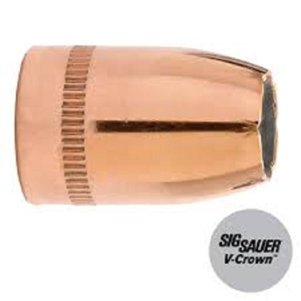 9mm (.355) 125 gr. JHP Sig Sauer V-Crown  100 rounds