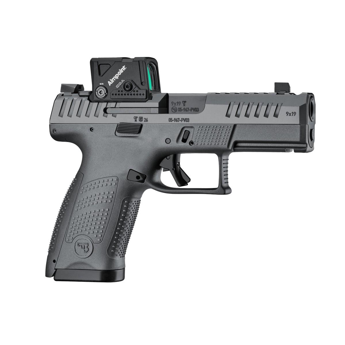 CZ P-10C 9mm 4'' Brl 10rd PORTED COA