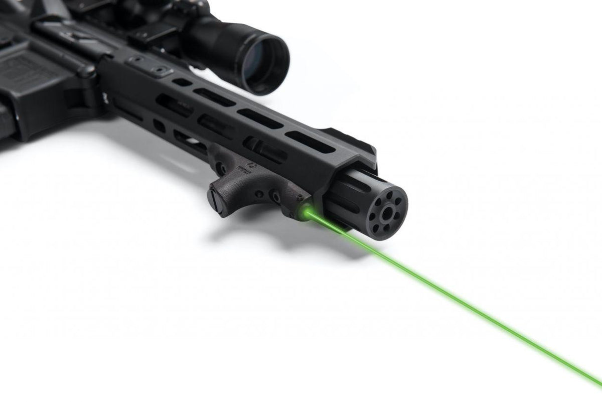 Viridian HS1 AR hand stop with integrated laser sighting device