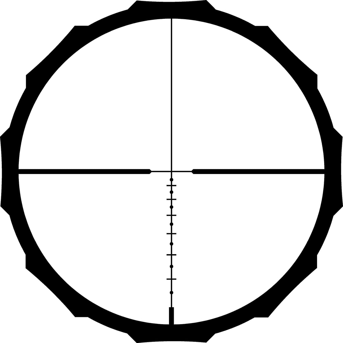 CT Hardline Scope 4-16x42 BDC LONG RANGE 30mm Tube
