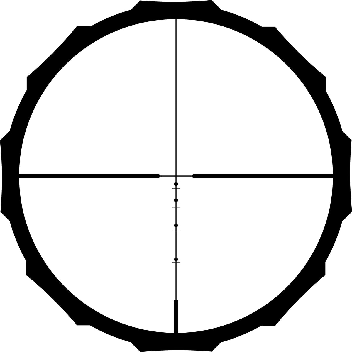 CT Hardline Scope 2-7x32 BDC Blackout