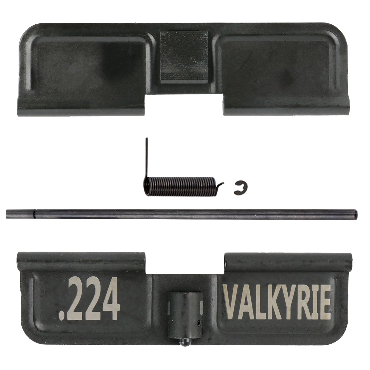 AR-15 Ejection Port Dust Cover Assembly - Engraved .224 Valkyrie