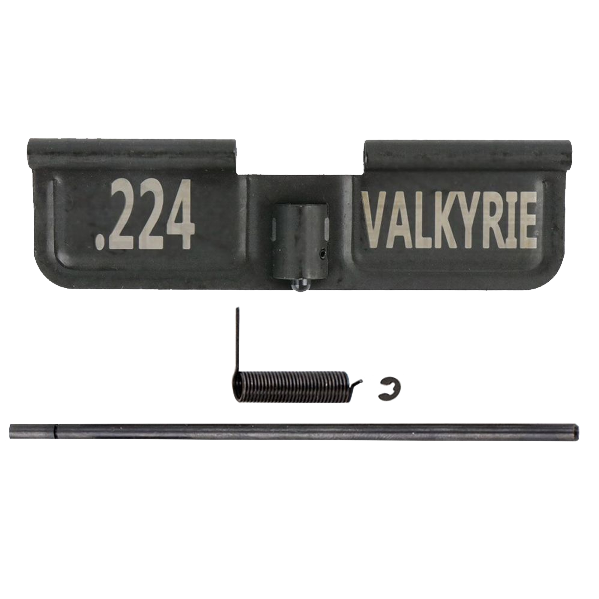 AR-15 Ejection Port Dust Cover Assembly - Engraved .224 Valkyrie