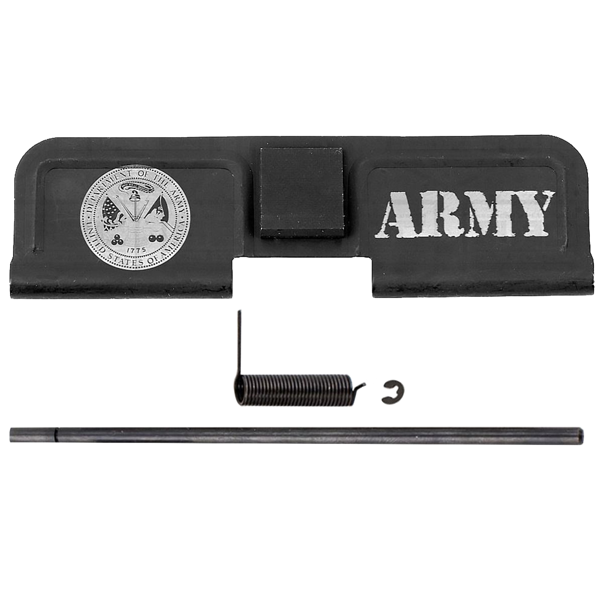 AR-15 Ejection Port Cover Assembly Engraved - USARMY