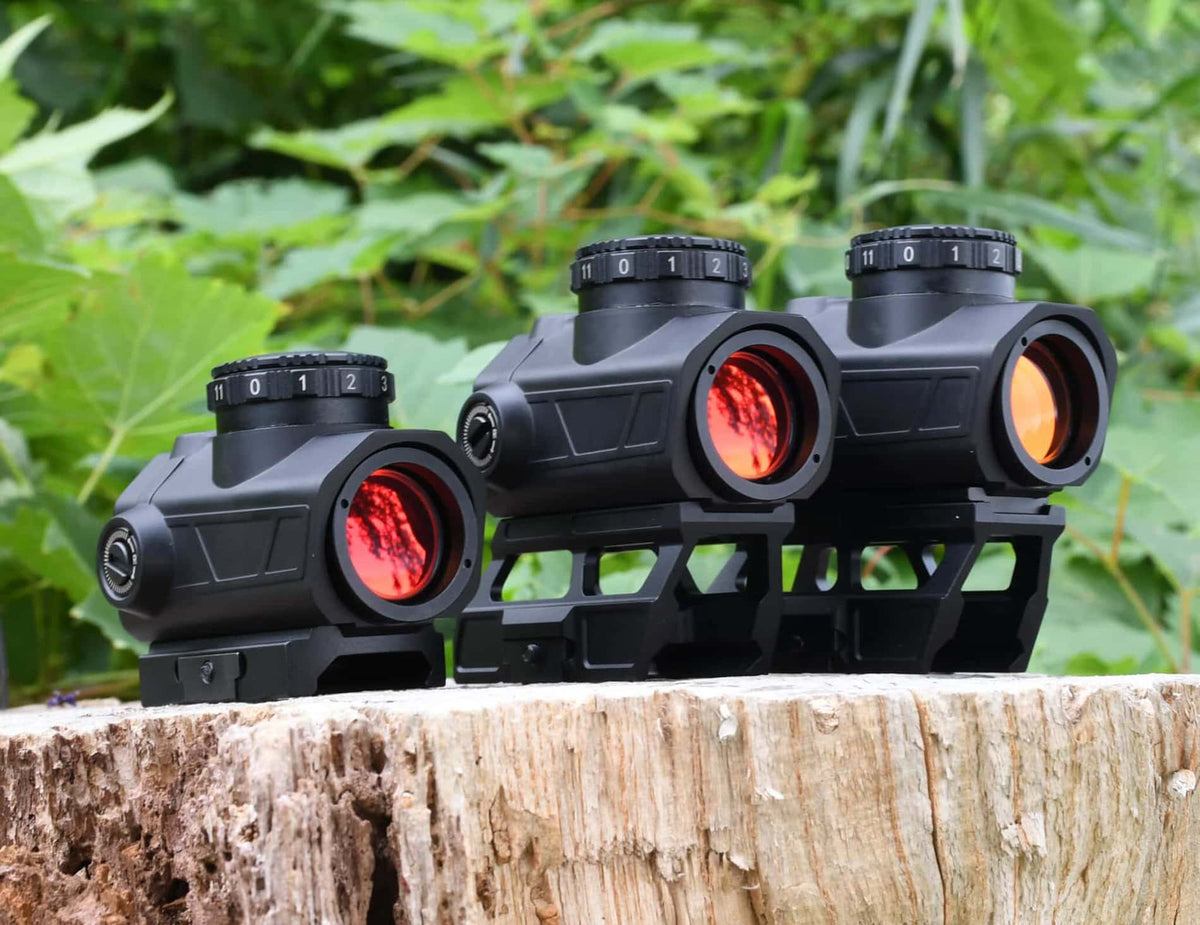Open Box Return - AT3™ ALPHA Micro 2 MOA Red Dot Sight - Shake Awake - Cantilever Riser Mount