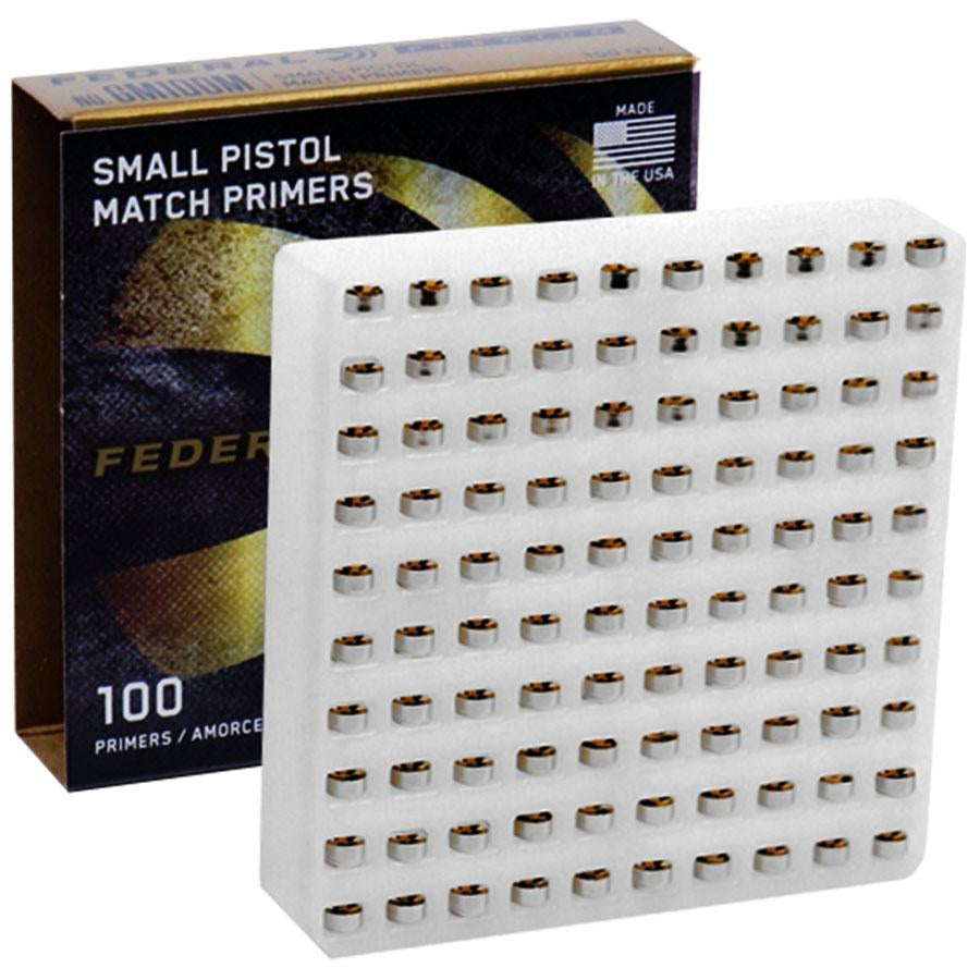 FEDERAL PREMIUM GOLD MEDAL MATCH CENTERFIRE GM SMALL PISTOL PRIMER 1000CT