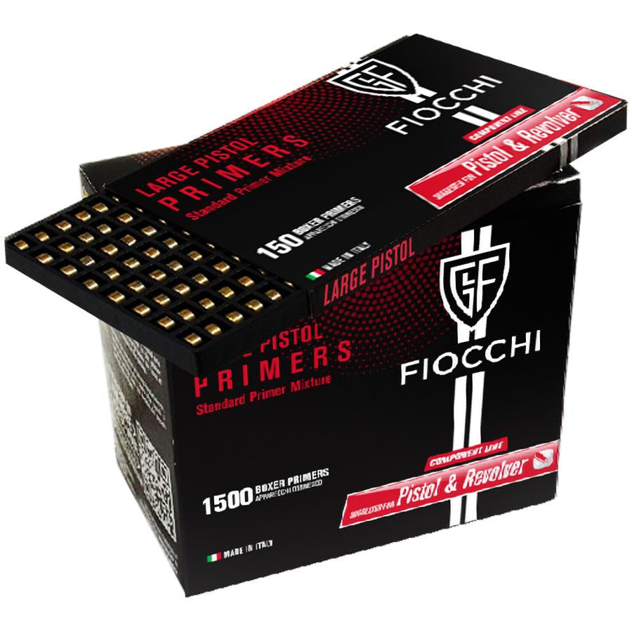 Fiocchi Large Pistol Primers 1,500 per Box