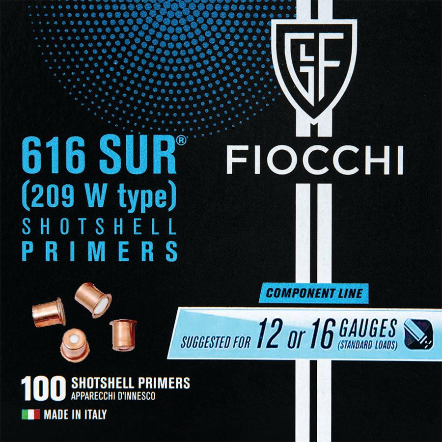 FIOCCHI Shotshell Primers 1,000/BOX 12,16,20,28,410