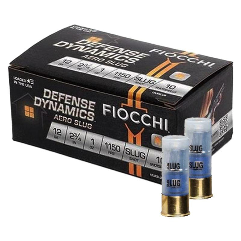 FIOCCHI 12GA 2-3/4 1OZ LOW RECOIL SLUG 10