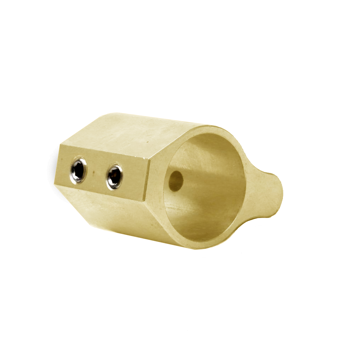 AR-15 / AR-10 Aluminum .750 Low Profile Gas Block - Gold
