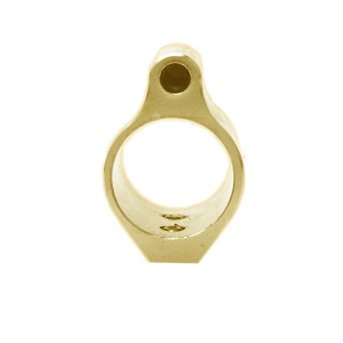 AR-15 / AR-10 Aluminum .750 Low Profile Gas Block - Gold