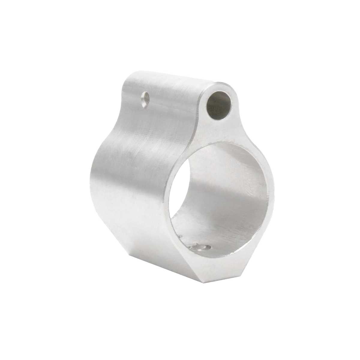 AR-15 / AR-10 Aluminum .750 Low Profile Gas Block - Silver