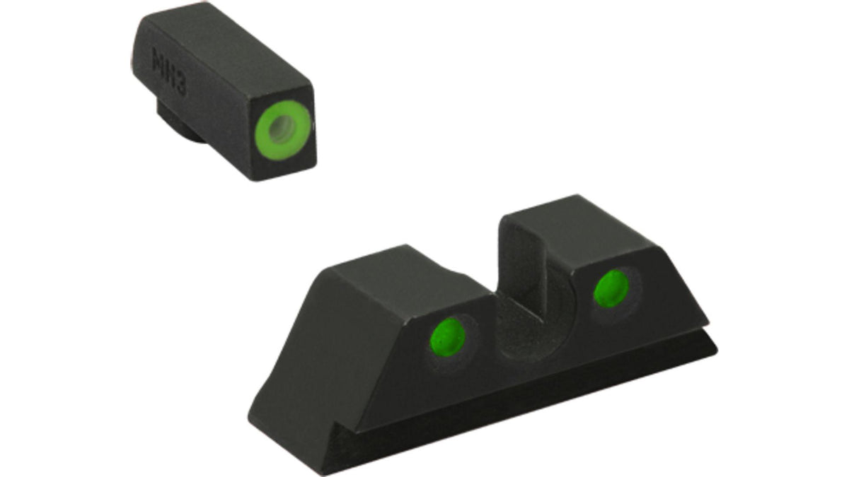 ML41230 HYPER-BRIGHT FOR KIMBER PISTOLS FRONT GREEN RING/ REAR GREEN
