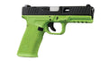 BC-101 BCA Grizzly Zombie Green Frame, Window Cut 9mm Handgun, 9mm 416R SS Barrel, 1:16 Twist, 17+1 Capacity