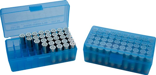 MTM DELUXE AMMO BOX 50-ROUNDS