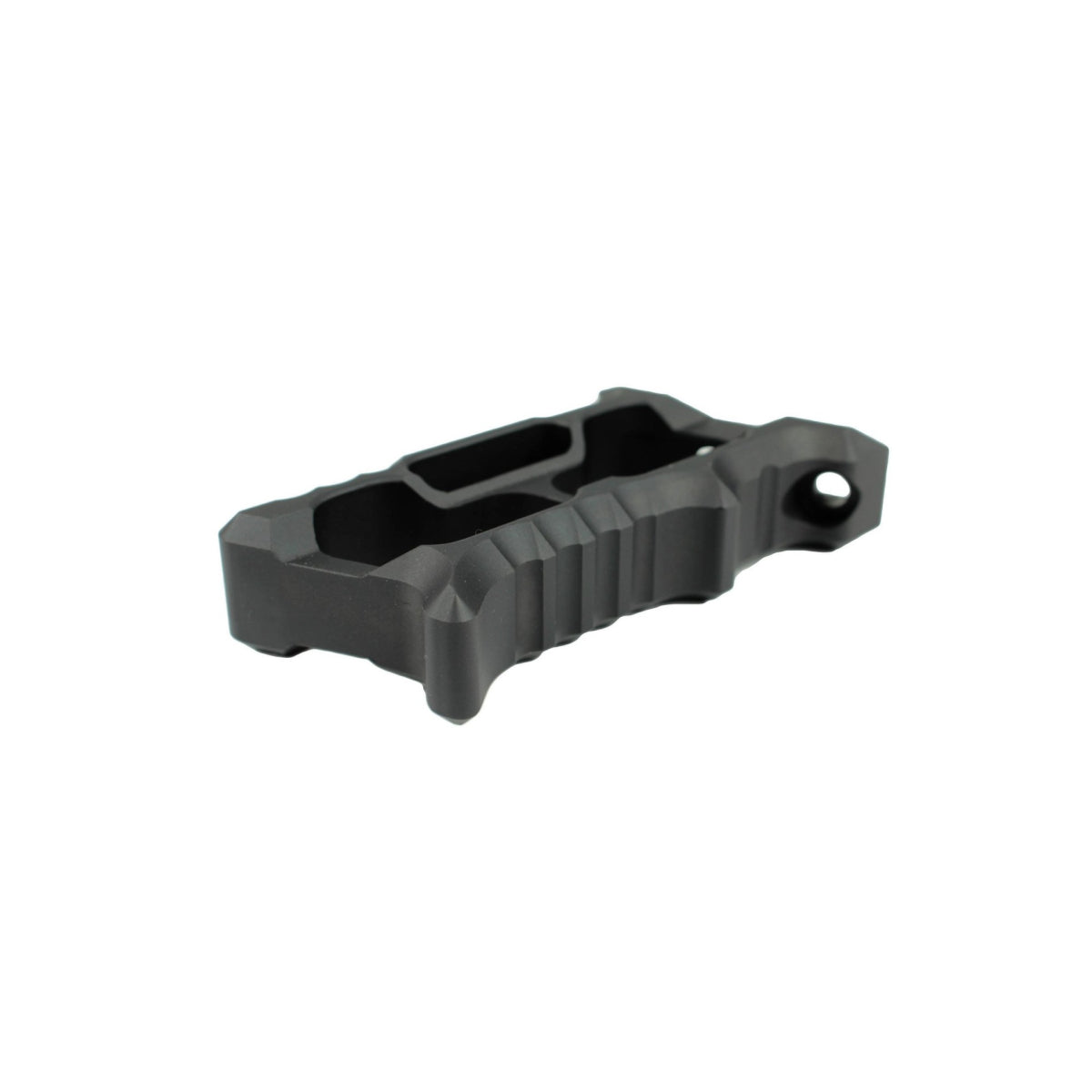 Tyrant CNC HALO MiniVert AR-15 Skeletonized Vertical Grip - Black