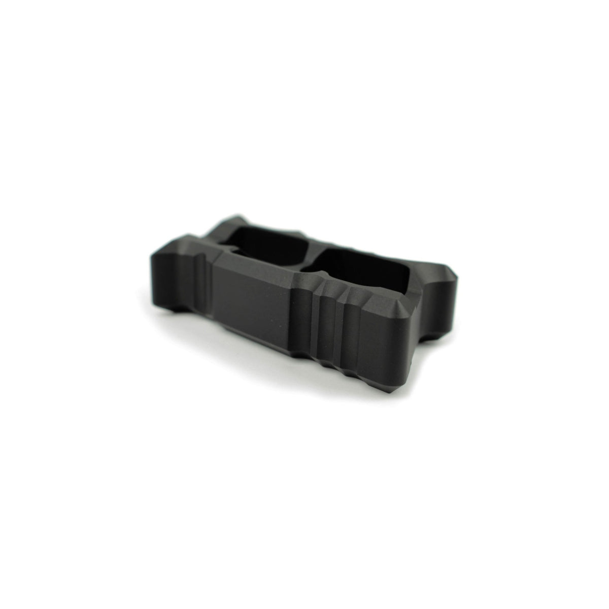 Tyrant CNC HALO MiniVert AR-15 Skeletonized Vertical Grip - Black