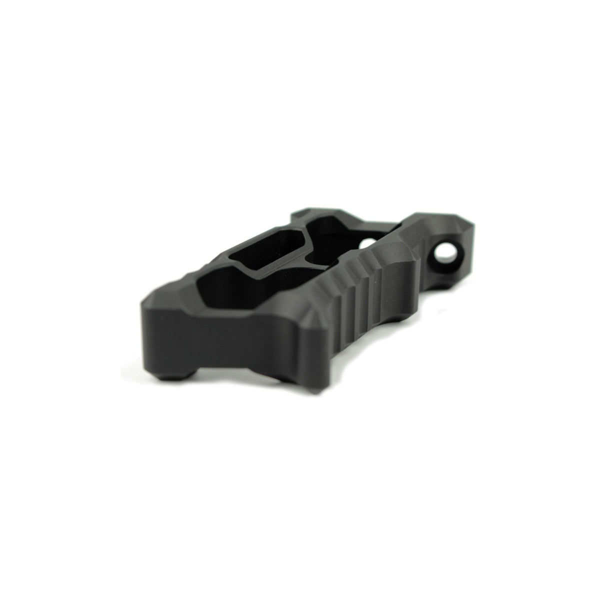Tyrant CNC HALO MiniVert AR-15 Skeletonized Vertical Grip - Black