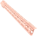 AR-10 / LR-308 DPMS Style Low Hybrid Cut MLOK 18" C-Cut Handguard Rail System - Rose Gold