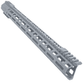 AR-10 / LR-308 DPMS Style Low Hybrid Cut MLOK 18" C-Cut Handguard Rail System - Sniper Gray