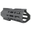 AR10 / LR .308 7" Custom Hybrid Top Cut MLOK Handguard D- Front -Tungsten