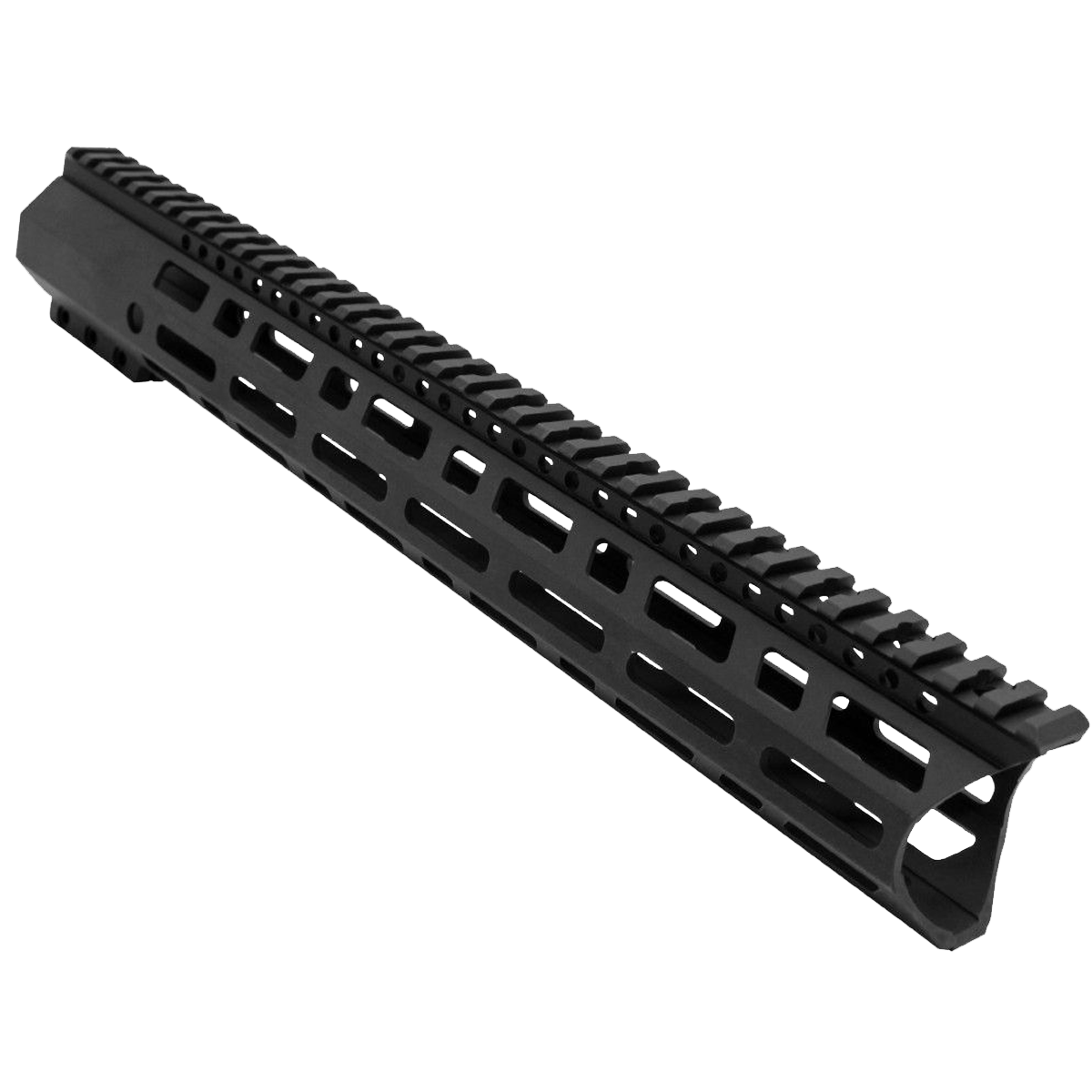 AR-10 / LR-308 DPMS Style Full Top Rail Picatinny MLOK 15" C-Cut Handguard Rail System