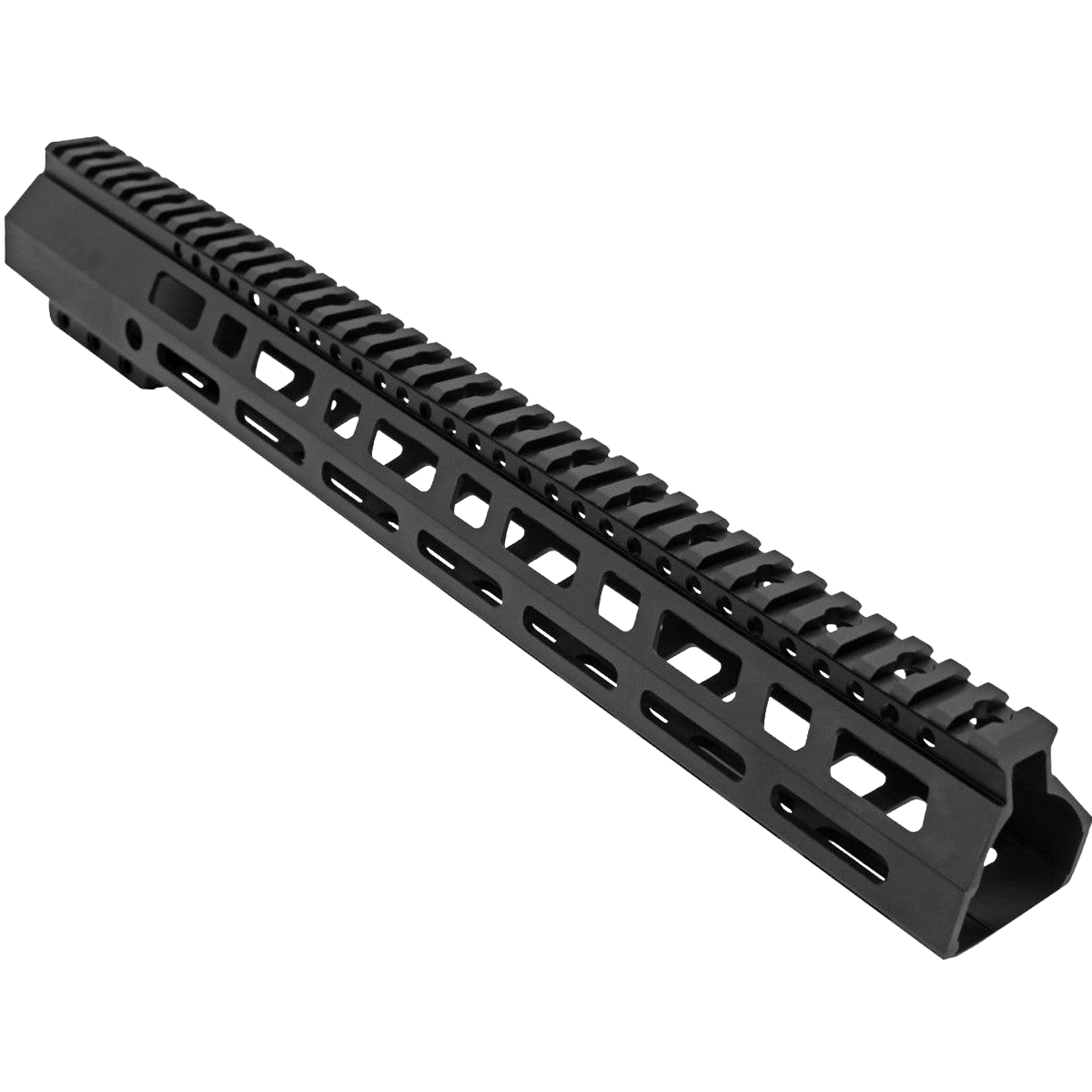 AR-10 / LR-308 DPMS Style Full Top Rail Picatinny MLOK 15" D-Cut Handguard Rail System