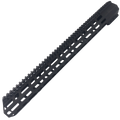 AR-10 / LR-308 DPMS Style Low Profile Full Picatinny Top Rail MLOK 18" D-Cut Handguard Rail System