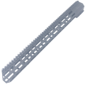 AR-10 / LR-308 DPMS Style Low Profile Full Picatinny Top Rail MLOK 18" D-Cut Handguard Rail System - Sniper Gray
