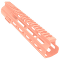 AR-15 Custom Ultra Slim MLOK Handguard 10" - Cerakote Rose Gold
