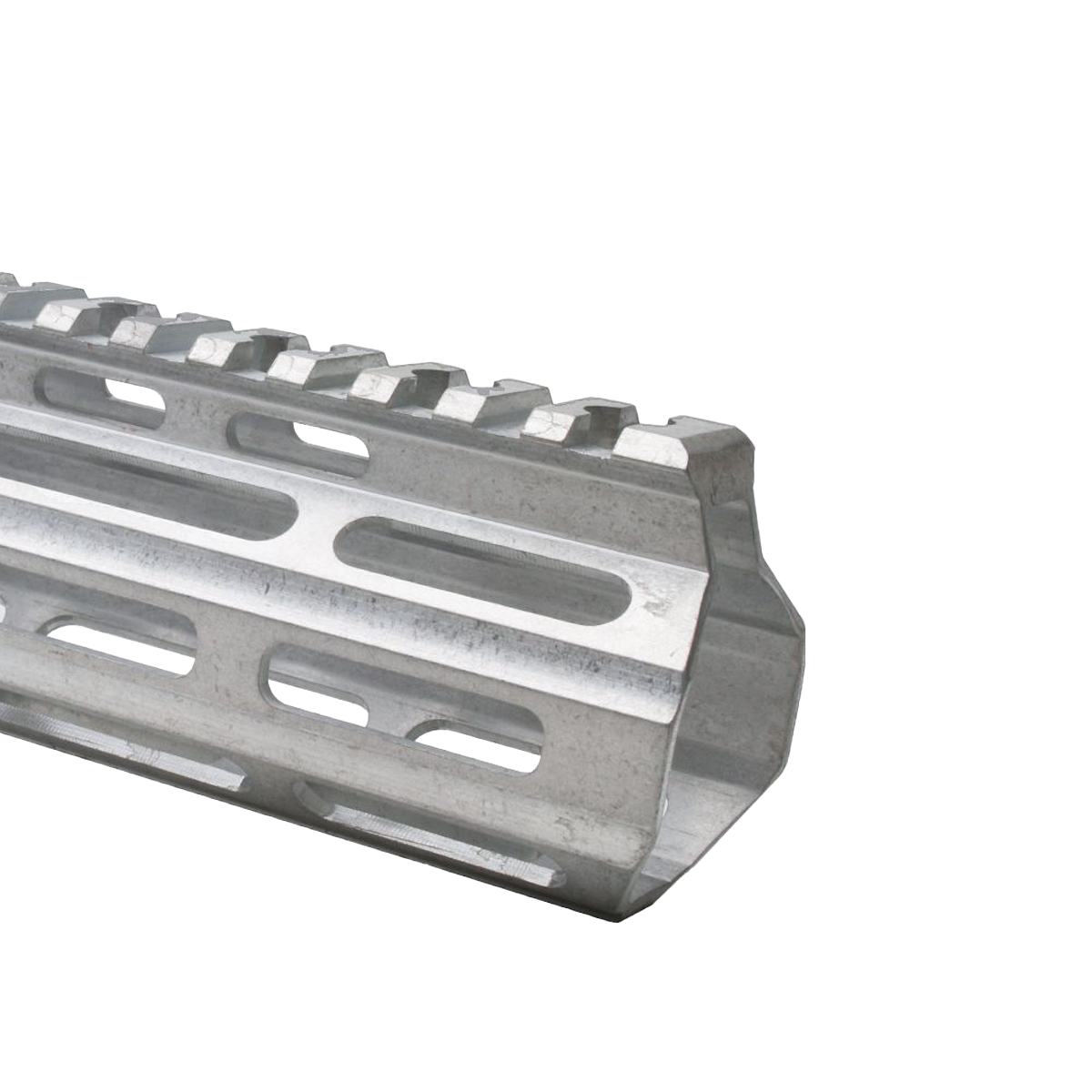 AR-15 Custom M-Lok Super Slim Free Float Handguard 10"-Raw