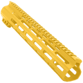 AR-15 Custom Ultra Slim MLOK Handguard 12" - Cerakote Gold
