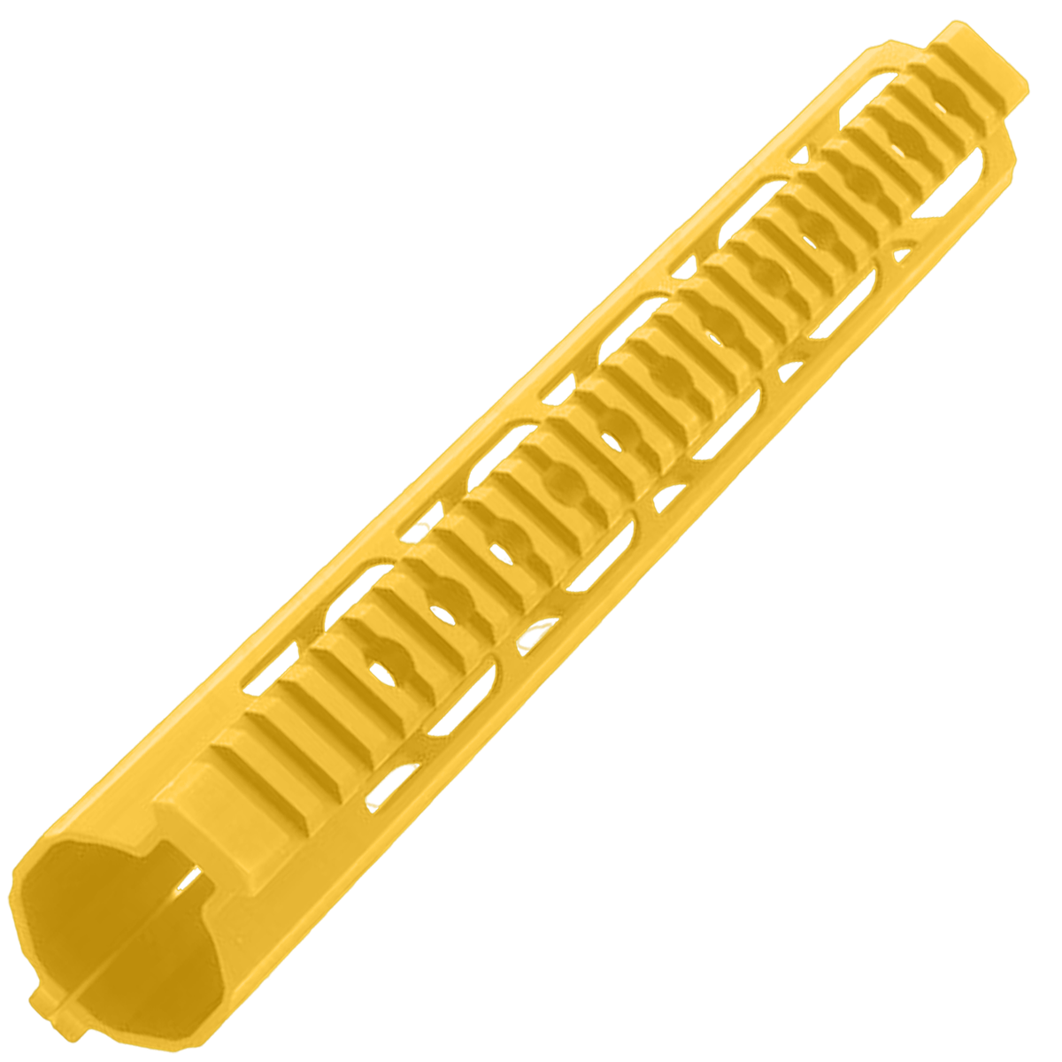 AR-15 Custom Ultra Slim MLOK Handguard 12" - Cerakote Gold