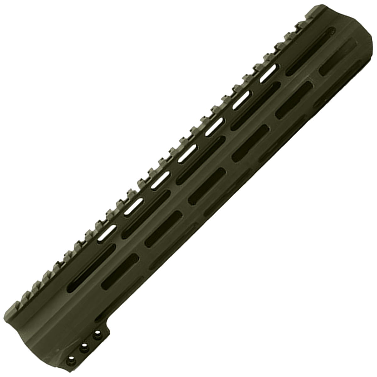 AR-15 Custom Ultra Slim MLOK Handguard 12" - Cerakote Magpul ODG