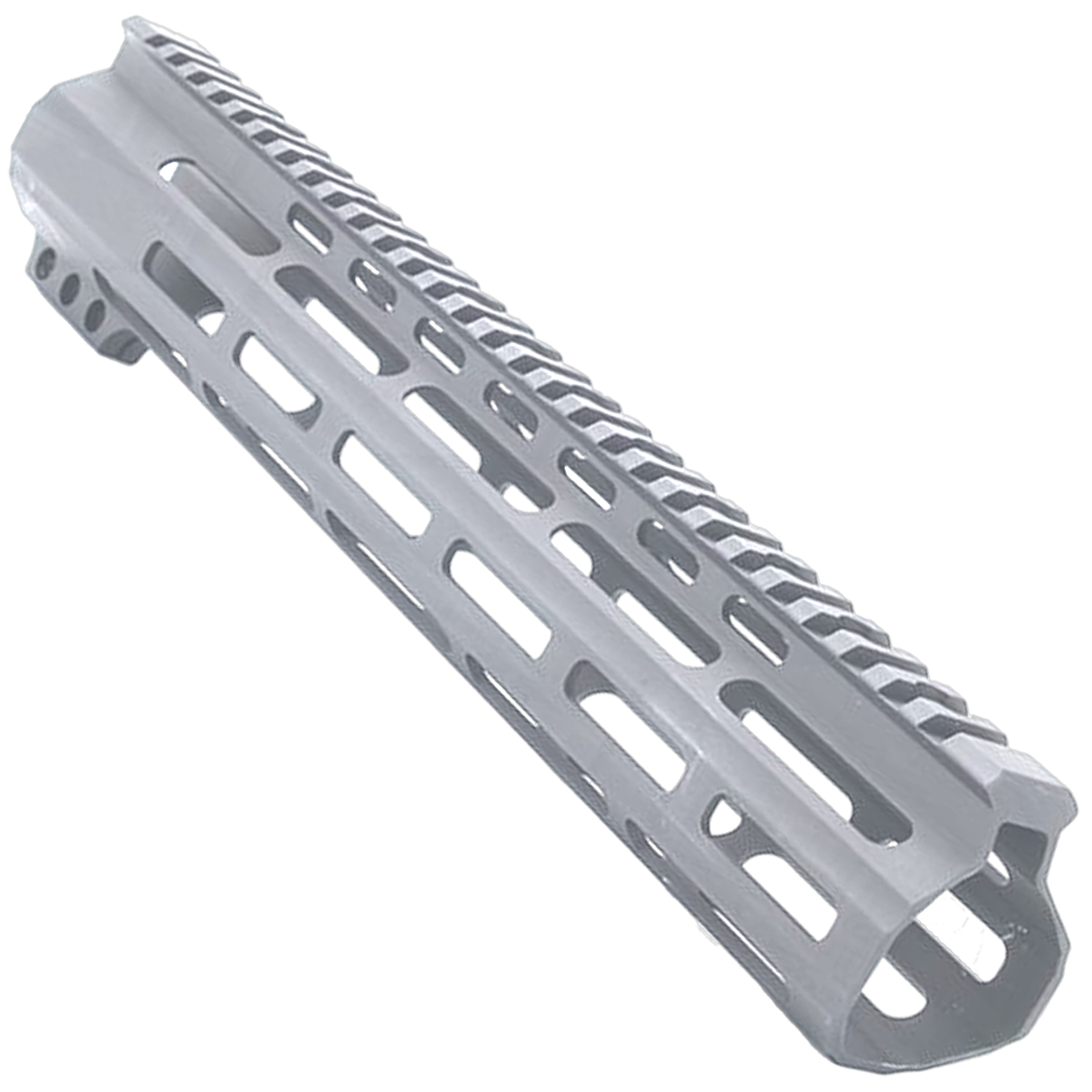 AR-15 Custom Ultra Slim MLOK Handguard 12" - Cerakote Sniper Grey
