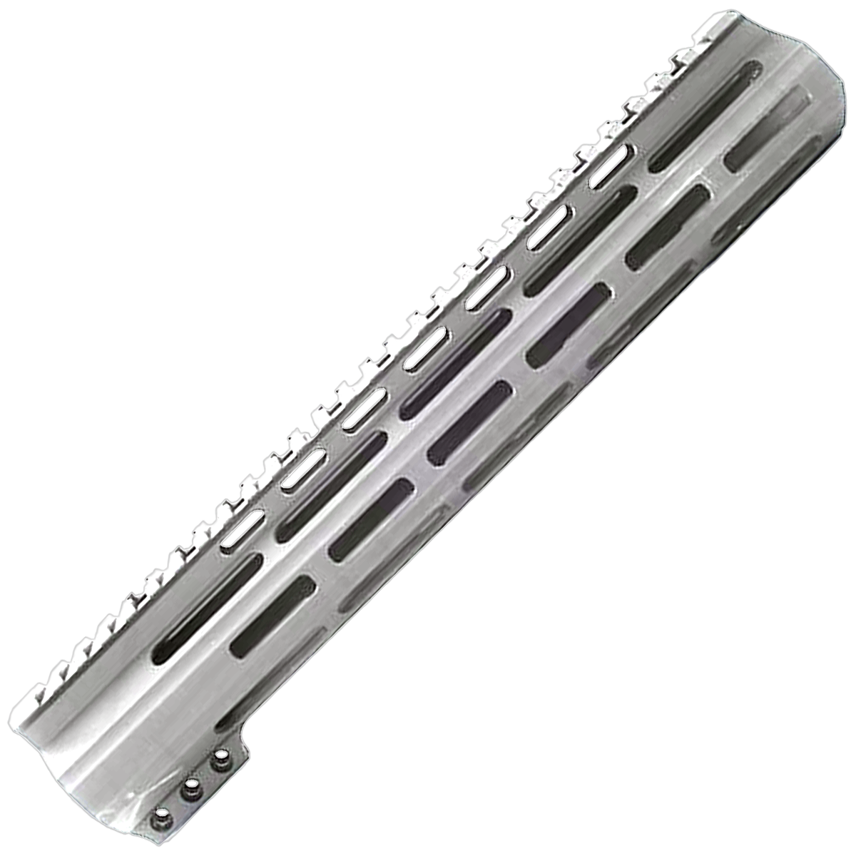AR-15 Custom Ultra Slim MLOK Handguard 12" - Cerakote Tungsten Gray