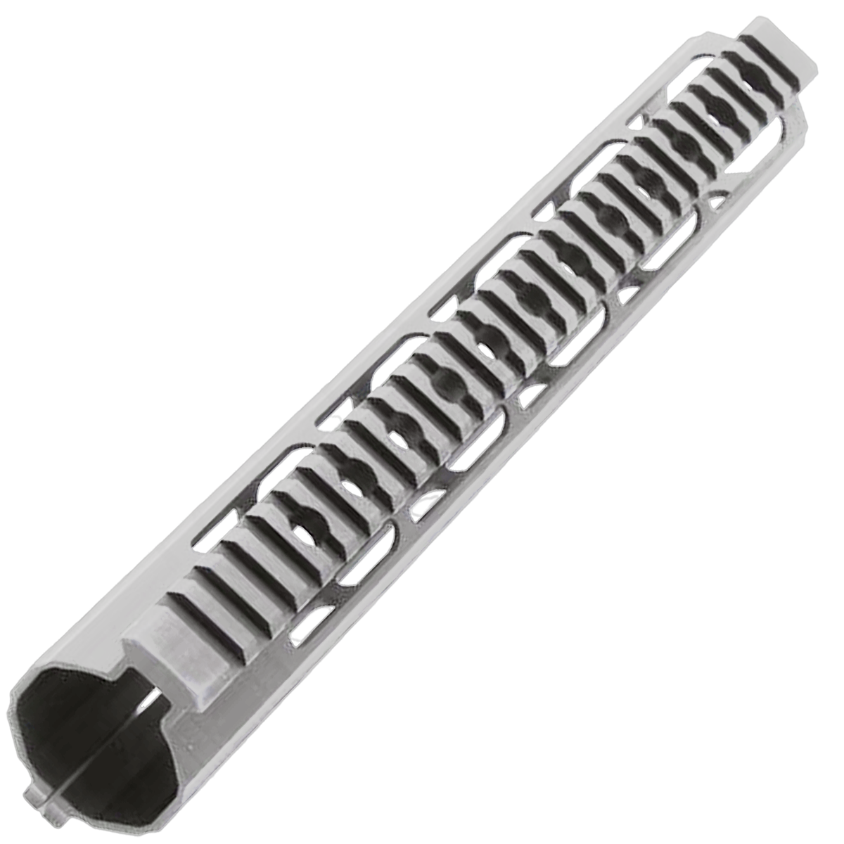 AR-15 Custom Ultra Slim MLOK Handguard 12" - Cerakote Tungsten Gray