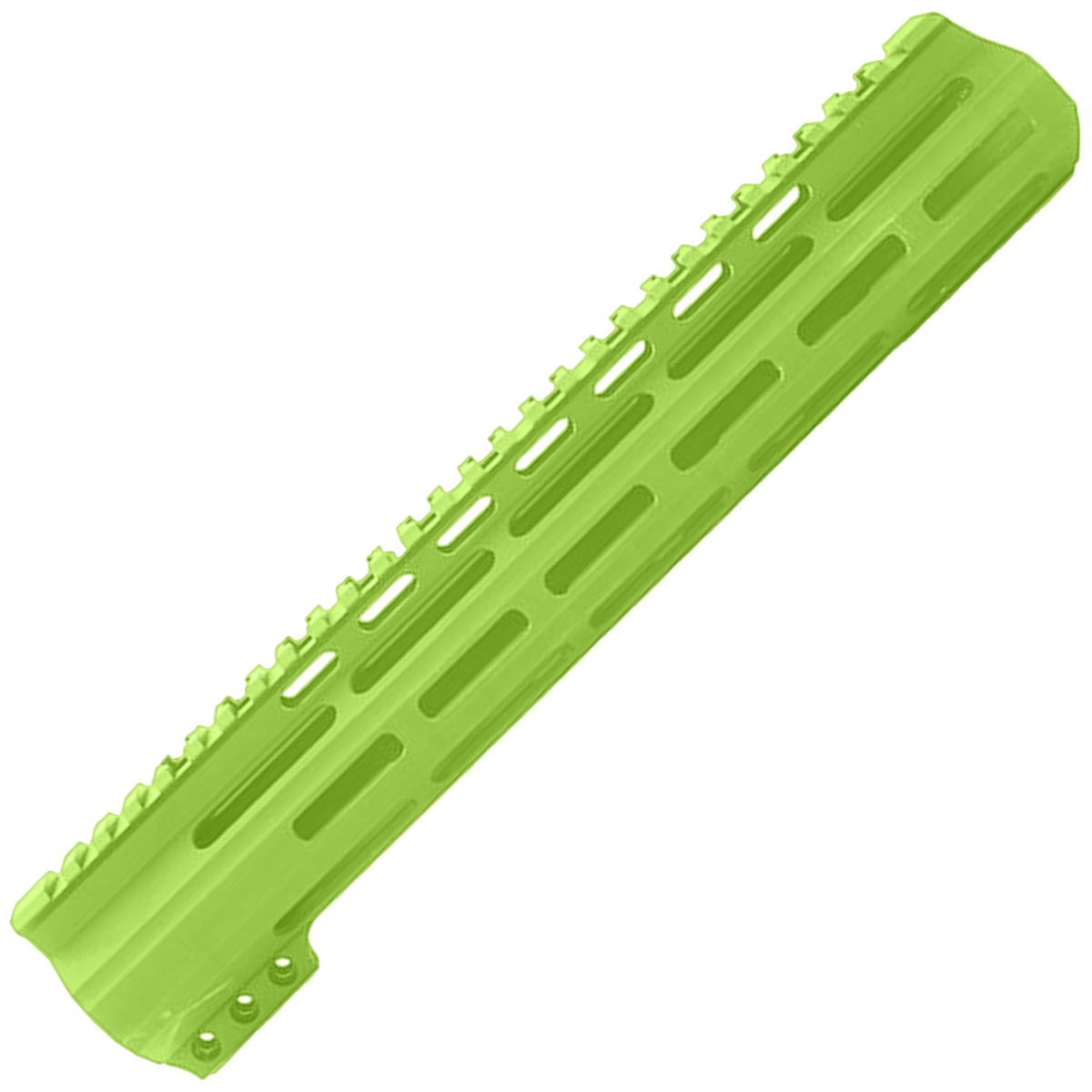 AR-15 Custom Ultra Slim MLOK Handguard 12" - Cerakote Zombie Green