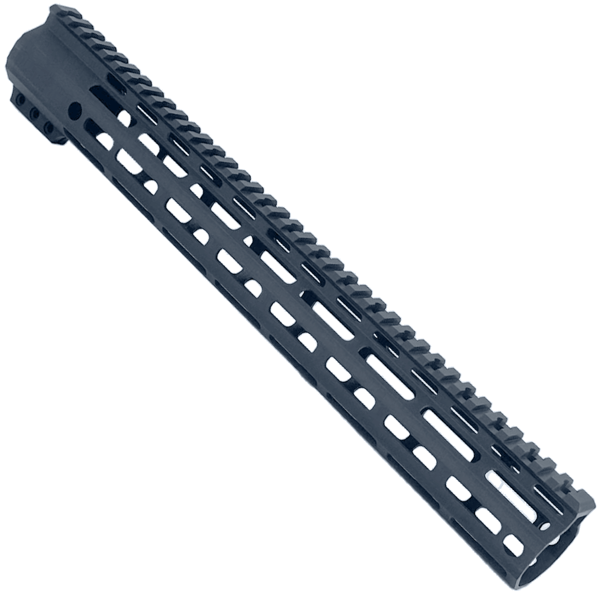 AR-15 M-Lok Super Slim Free Float Handguard Full Top Picatinny Rail 15"- Sniper Gray
