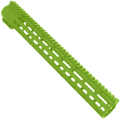 AR-15 M-Lok Super Slim Free Float Handguard Full Top Picatinny Rail 15"- Zombie Green