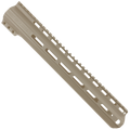 AR15 American Built Custom 13" MLOK Handguard Engraved ABC - Magpul FDE