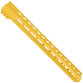 AR15 American Built Custom 17" MLOK Handguard Engraved ABC - Gold