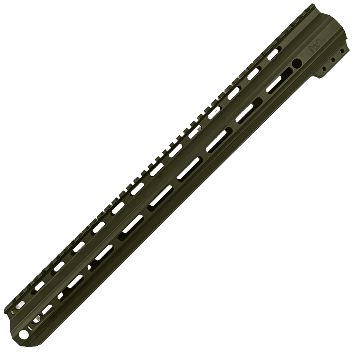 AR15 American Built Custom 17" MLOK Handguard Engraved ABC - Magpul ODG