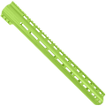 AR15 American Built Custom 17" MLOK Handguard Engraved ABC - Zombie Green